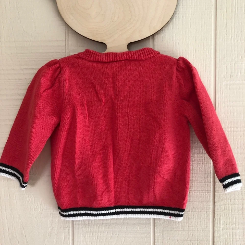 Gymboree polka dot cardigan sweater 3-6 months